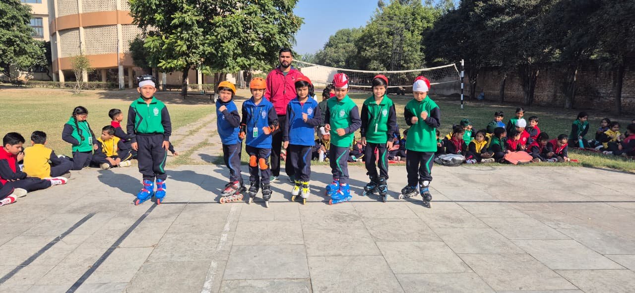DPS Ambala Hosts Inter-House Badminton and Skating Competitions