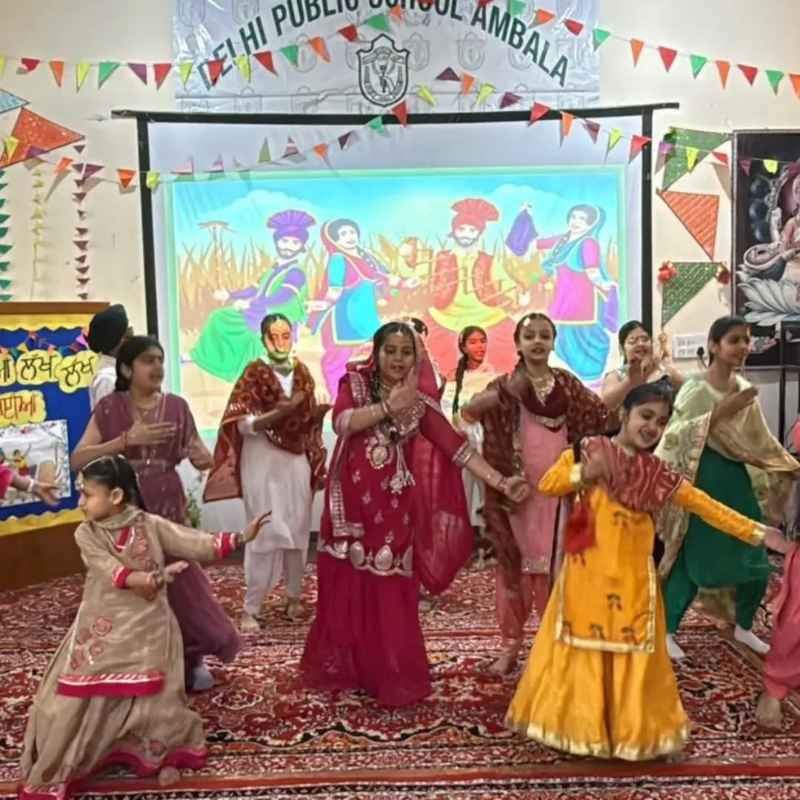 Baisakhi vibes at DPS Ambala – celebrating joy & harvest!