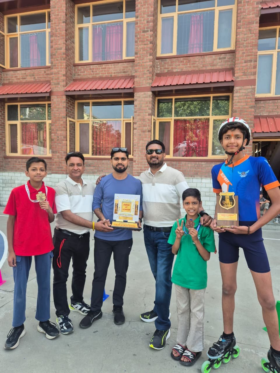 Delhi Public School Ambala shines with pride as its young skaters bring home medals and glory at the championship. Congratulations to the champions and Coach Sahil Sharma for this remarkable achievement!
