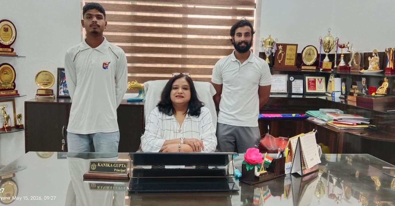 DPS Students Anmol and Devansh Selected for Under-19 BCCI District Camp